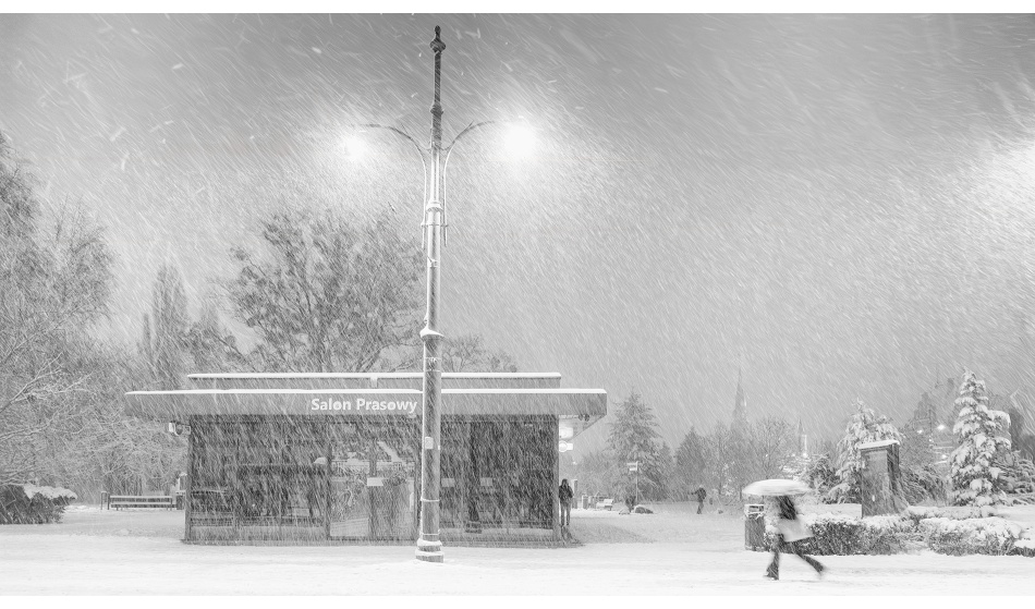 Zima w mieście. . Zdjęcie 337371