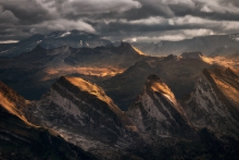 Zachód słońca w Alpach II