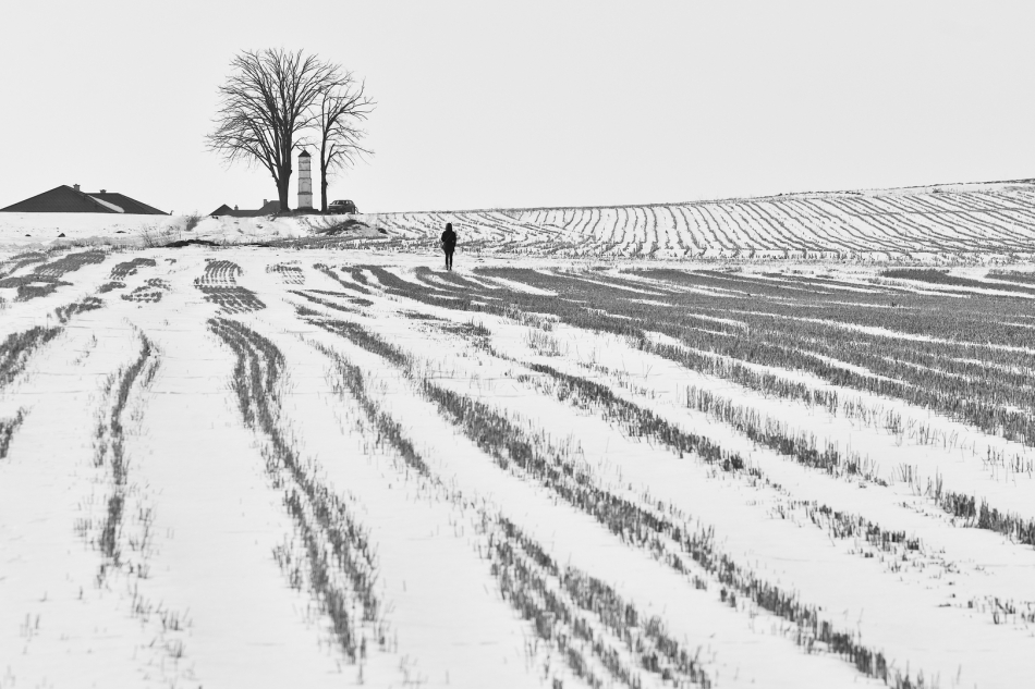 krocząc przed siebie. Beskid Niski. Zdjęcie 297267