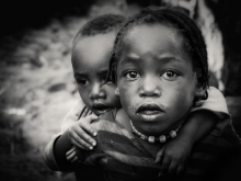 Children of Konso tribe...