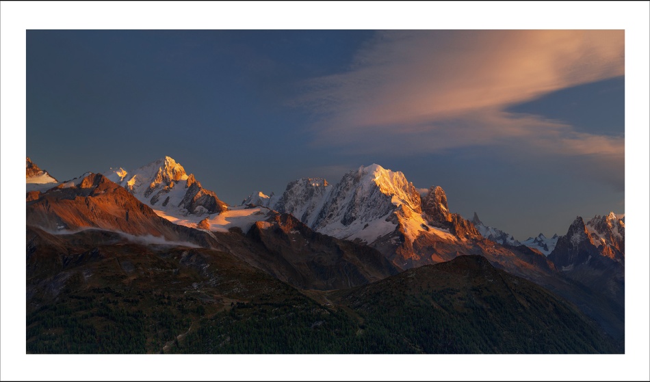 Aiguille Verte  Zielona Igła . Ona jest najpiękniejsza.. Zdjęcie 337122